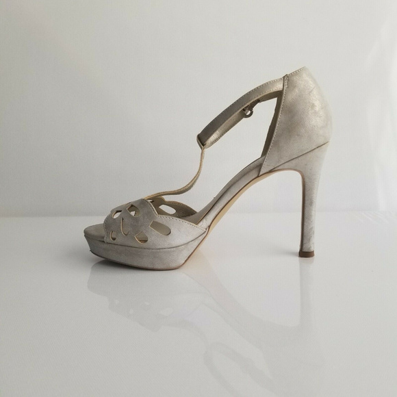 ANNE AK KLEIN SULTRY AK7 SULTRY SANDALS HEELS - Picture 4 of 6